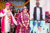 அமெரிக்காவில் மணமக்கள் - ஆன்லைன் மூலம் நடைபெற்ற திருமணம்