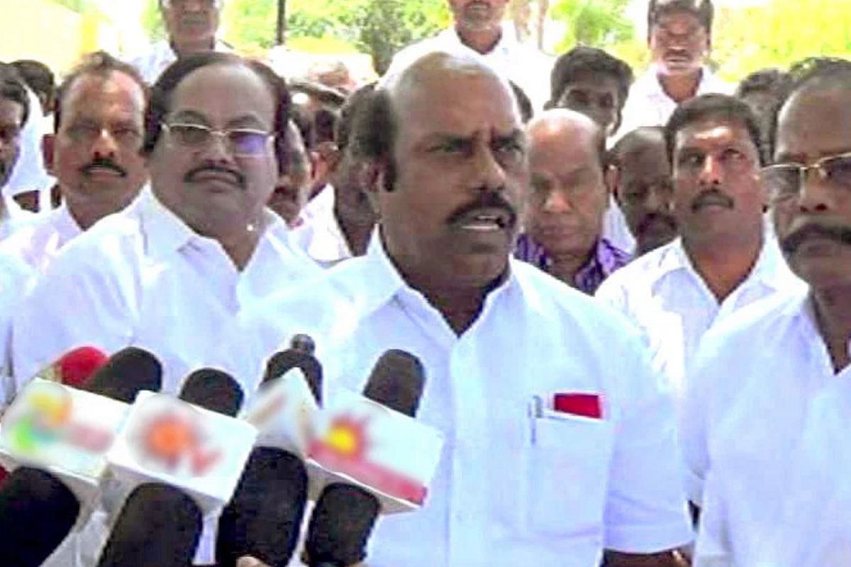 அமைச்சர் எ .வ .வேலு 