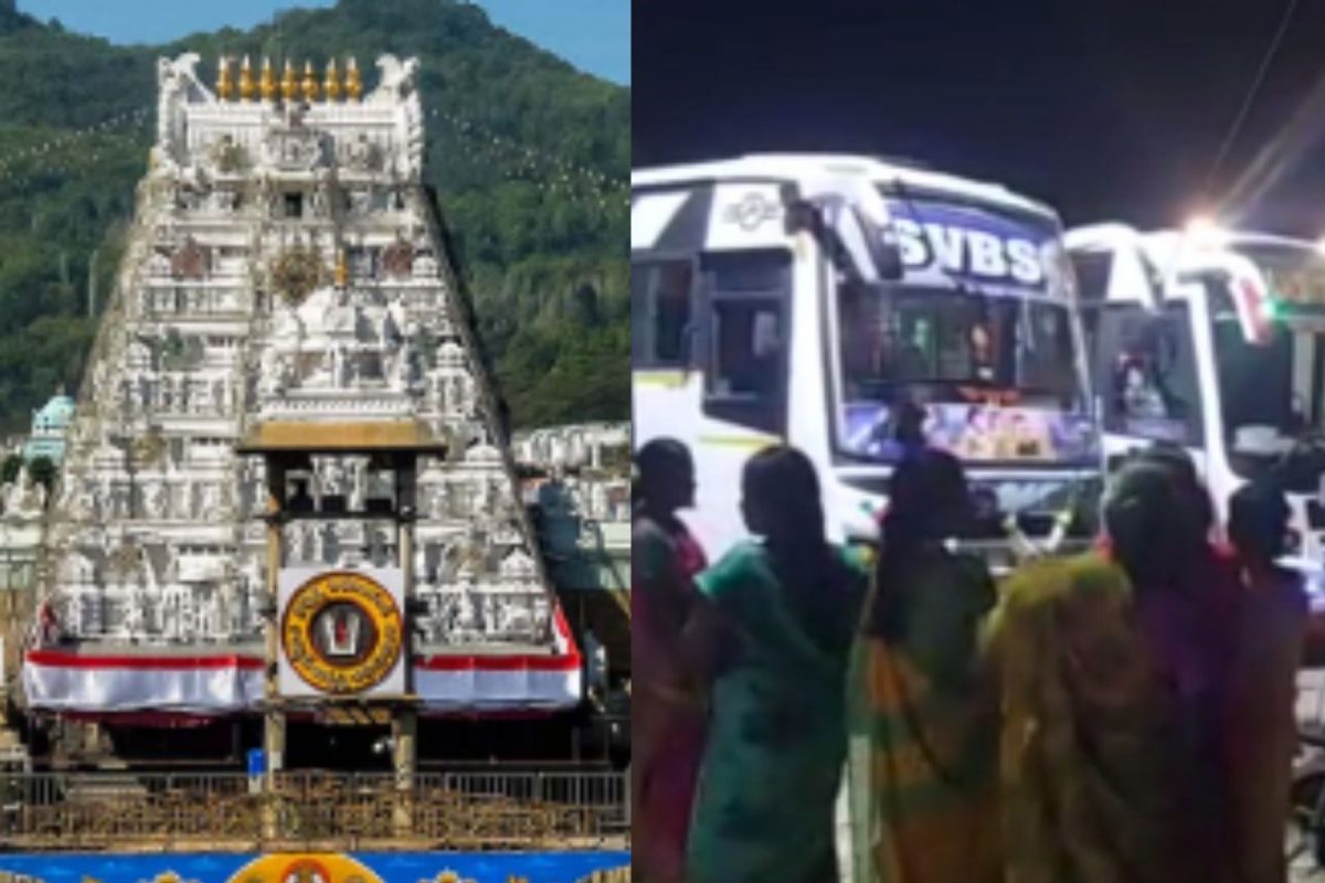 வெறிச்சோடிய கிராமம்.. திருப்பதிக்கு புறப்பட்ட கிராம மக்கள்!