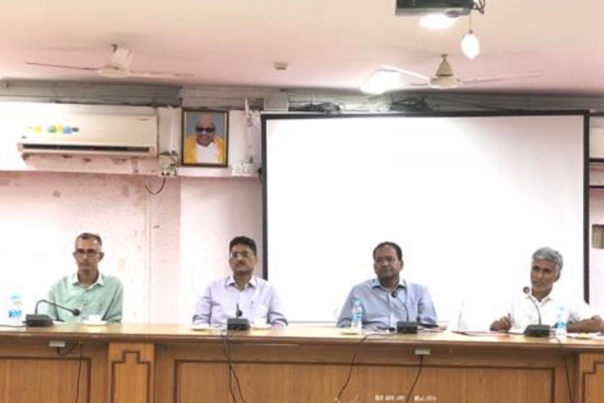 சென்னையில் ஆலோசனையில் ஈடுபட்டுள்ள பீகார் குழு