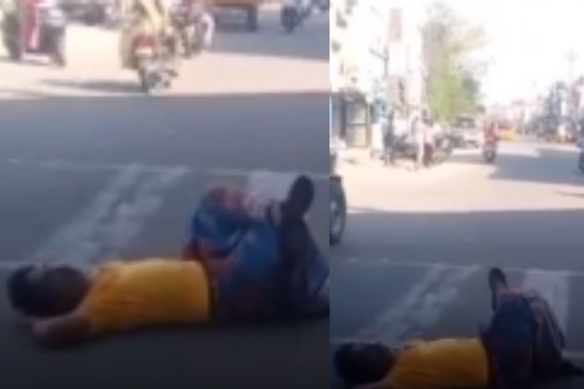 போதை ஆசாமி அட்டூழியம்
