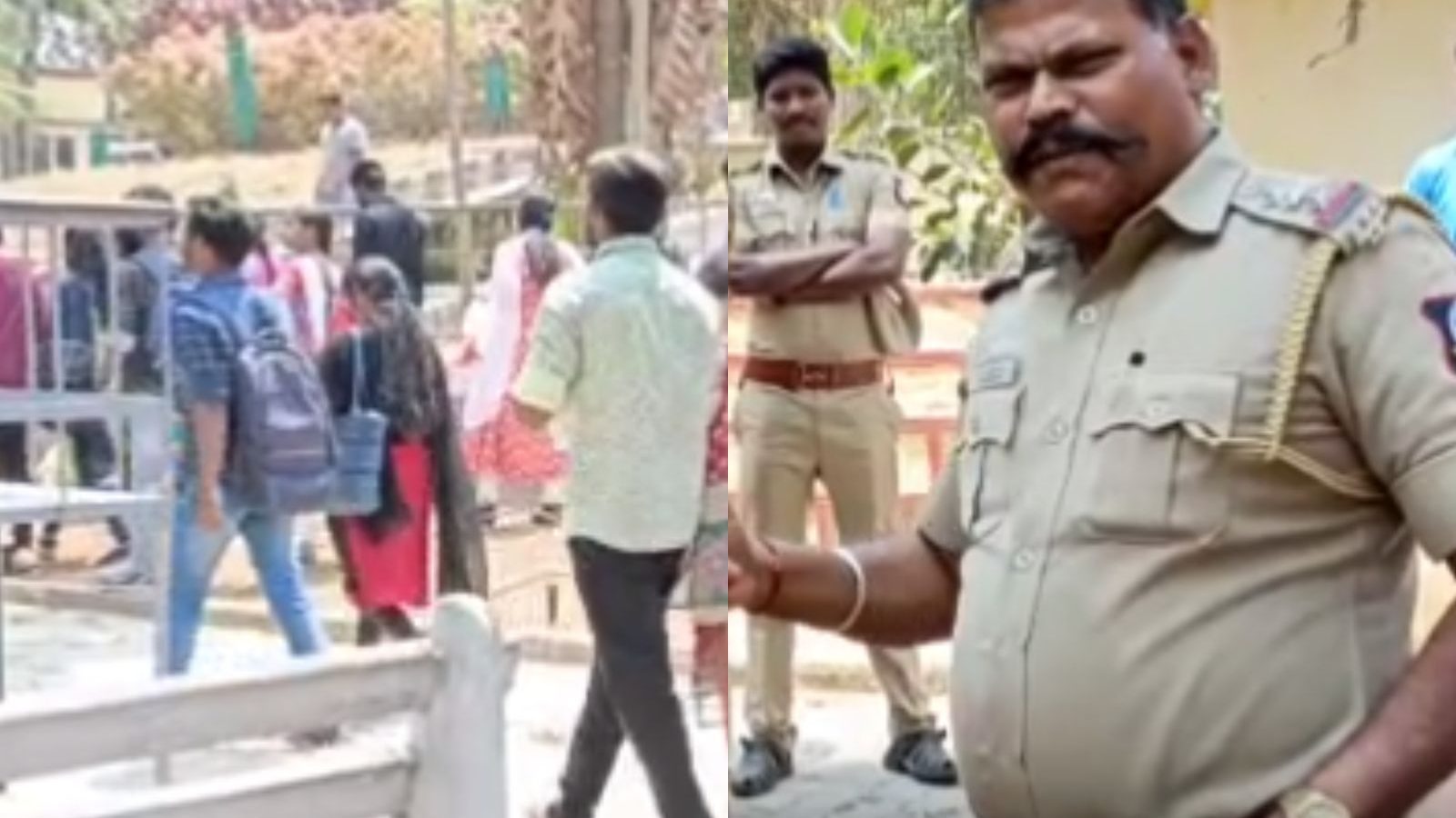 “பெற்றோரிடம் சொல்லிவிடுவோம்” - பூங்காவில் நுழைந்து காதலர்களை மிரட்டி வெளியேற்றிய போலீசார்..!