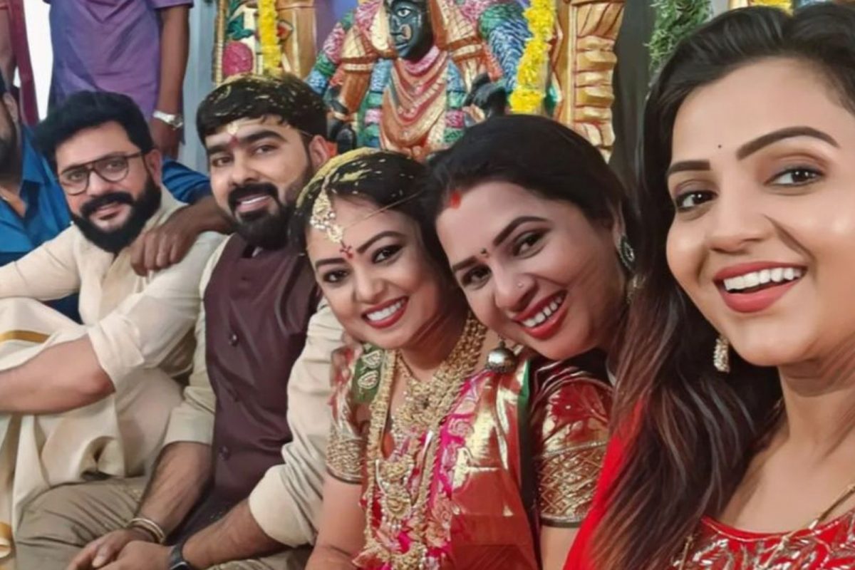 அருவி சீரியல் நடிகை லாவண்யா தேவி திருமணம்!