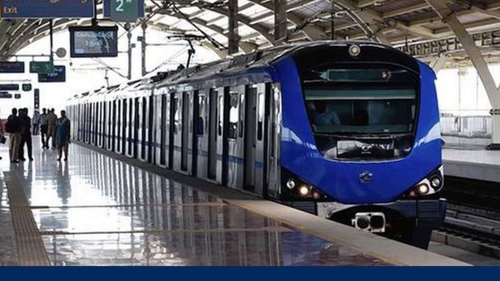 சென்னையில் இனி 2 நிமிடங்களுக்கு ஒரு மெட்ரோ... மெட்ரொ அதிகாரிகள் தகவல்