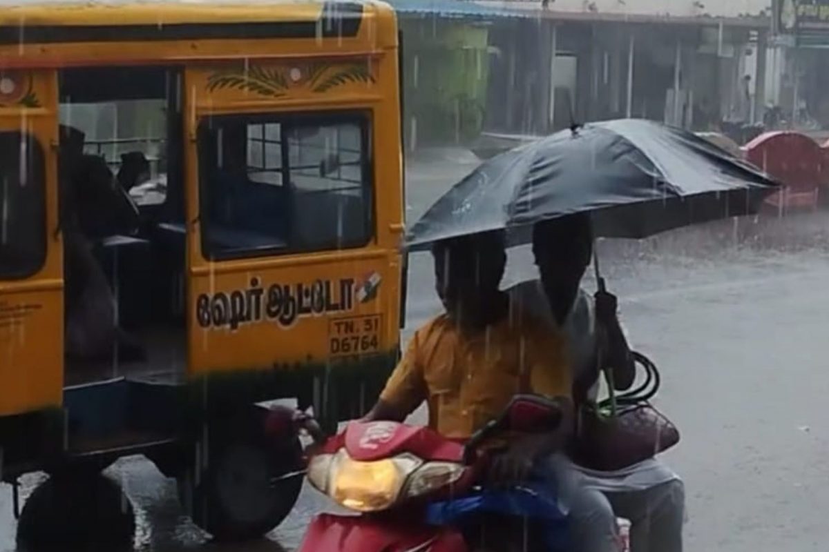 புதுச்சேரியில் கோடை மழை