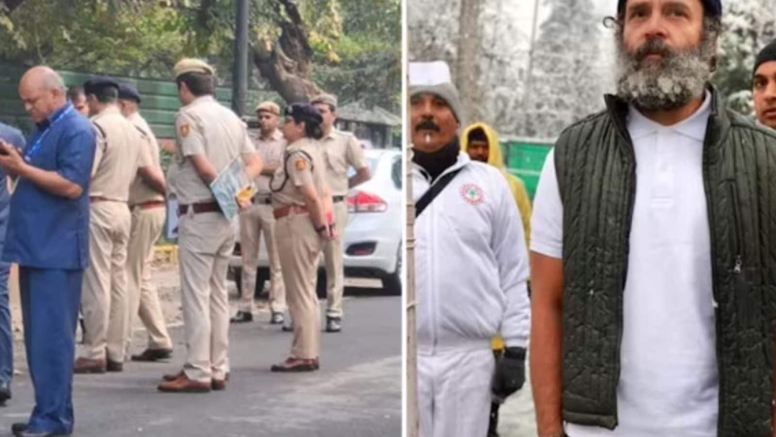 ராகுல்காந்தி வீட்டில் குவிந்த டெல்லி போலீஸ்... ‘பாலியல் வன்கொடுமை’ பேச்சு தொடர்பாக விசாரணை..!