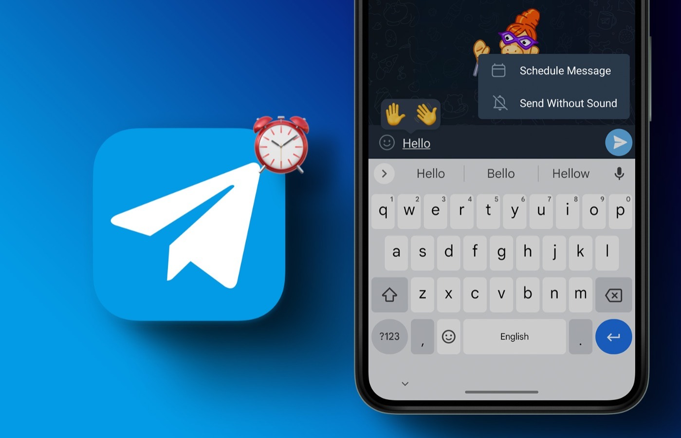  வால்பேப்பரை மாற்ற வேண்டும் என்றால், Android இல் பயனர்கள் தங்கள் சேட் ஹெட்டருக்குச் (chat header) சென்று 'வால்பேப்பரை அமைக்கவும் (Set Wallpaper)' என்பதைக் கிளிக் செய்யலாம் அல்லது iOS இல் சுயவிவரத்தை ஓப்பன் செய்து 'வால்பேப்பரை மாற்றவும் (Change Wallpaper)' என்பதை கிளிக் செய்யலாம்.