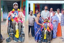 3 தங்கப் பதக்கங்களை வென்று தமிழ்நாட்டிற்கு பெருமை சேர்த்த தேனி மாற்றுத்திறனாளி வீரர்