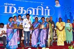 மகளிர் தின விழாவில் பங்கேற்ற உதயநிதி ஸ்டாலின்