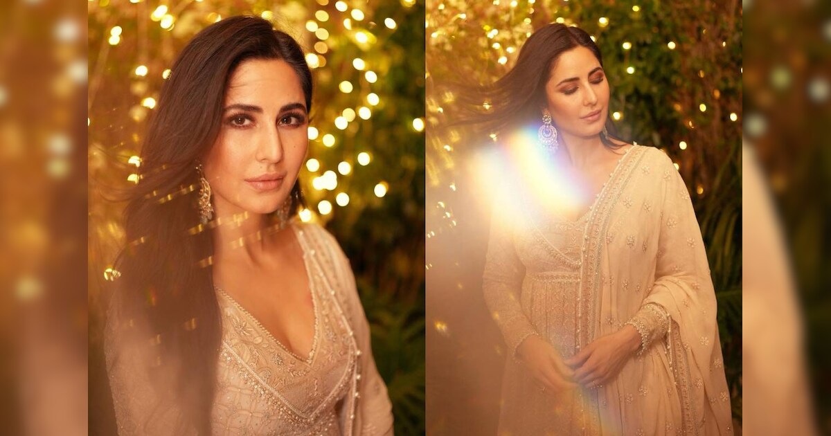 ஜொலிக்கும் உடையில் நடிகை கத்ரீனா கைஃப்... வைரலாகும் போட்டோஸ்!