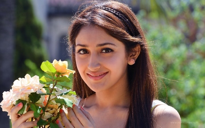  பாலிவுட் நடிகையான சாயிஷா தமிழில் இயக்குநர் விஜய்யின் வணங்கான் படத்தின் மூலம் அறிமுகமானார்.