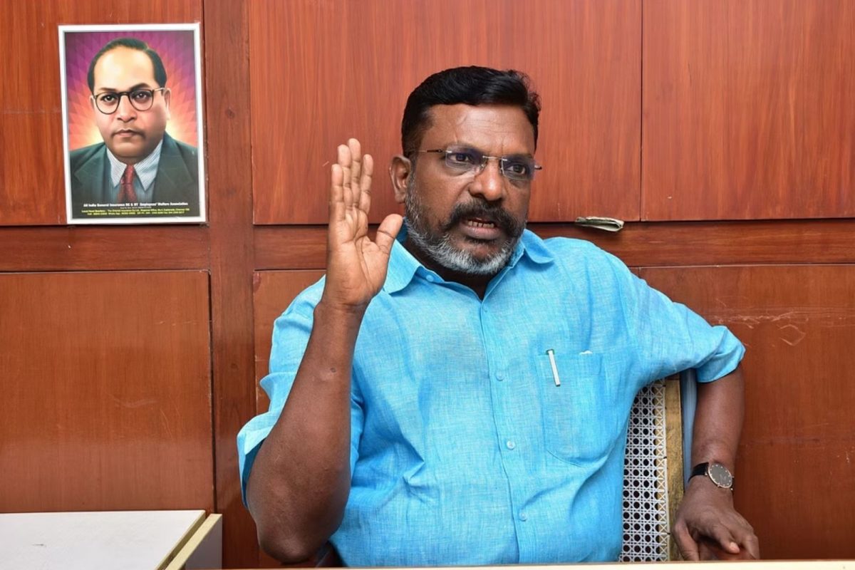 விசிக தலைவர் திருமாவளவன்