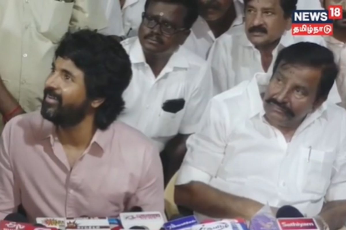 சிவகார்த்திகேயன், கே.என்.நேரு
