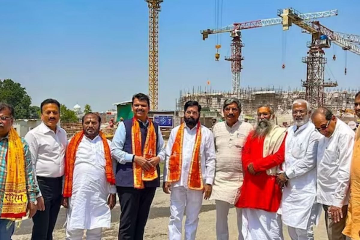 அயோத்தி ராமர் கோயிலில் மகாராஷ்டிரா முதலமைச்சர் ஏக்நாத் ஷிண்டே