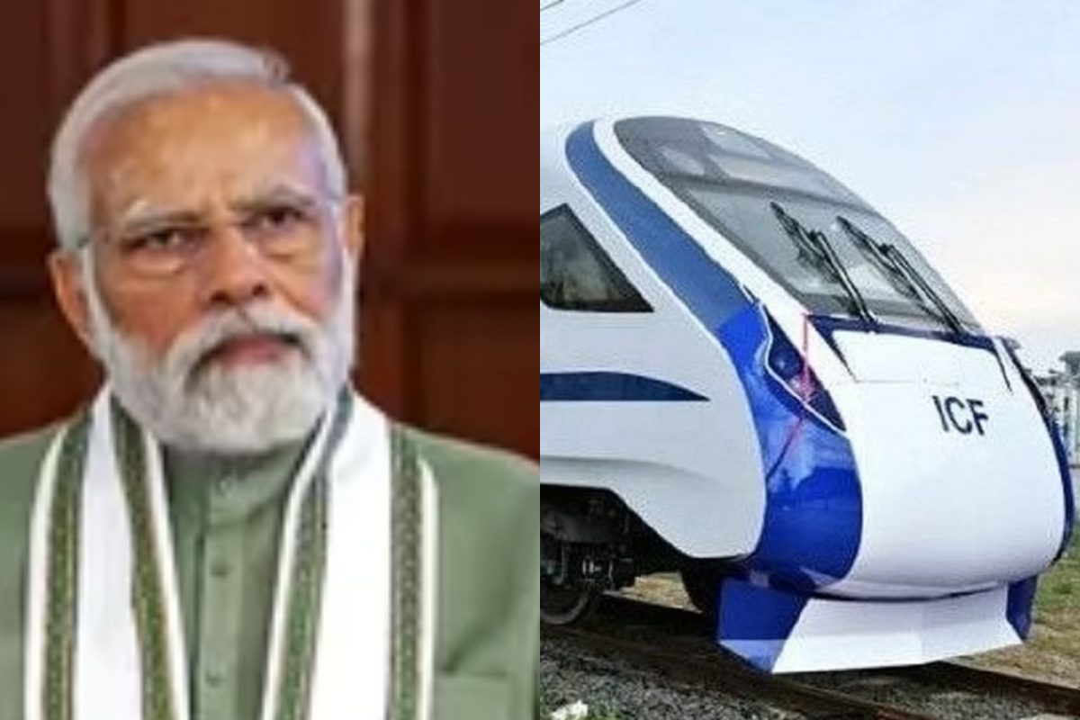 அசாமின் முதல் வந்தே பாரத் ரயிலை தொடங்கி வைத்த பிரதமர் மோடி