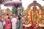 தமிழ் புத்தாண்டு.. வீதியுலா சென்ற காஞ்சி வரதராஜ பெருமாள்!
