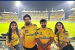சிஎஸ்கே அணியின் வெற்றியை கொண்டாடிய தோனியின் எல்.ஜி.எம் படக்குழு!