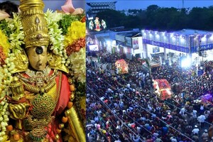 4வது நாளில் பாவற்காய் மண்டபத்தில் எழுந்தருளிய மீனாட்சி - சொக்கர்!