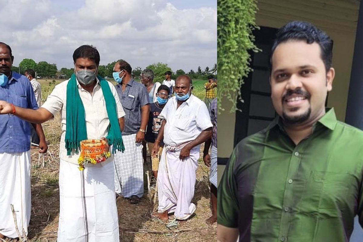 விவசாயிகளுக்கு மாஸ்க் கட்டாயம்