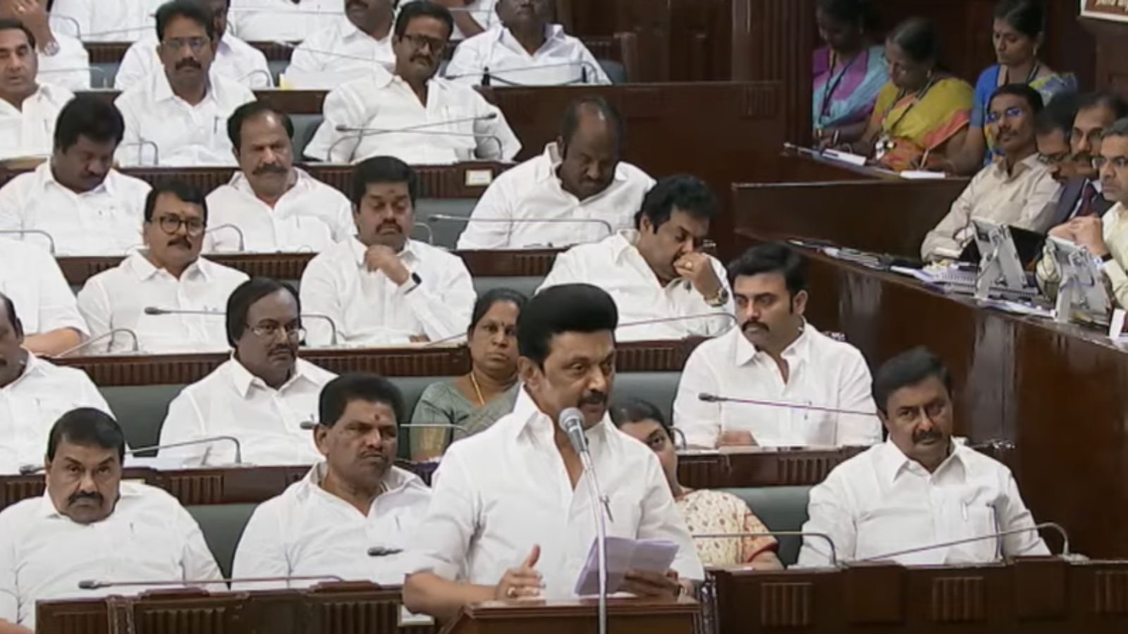 Tamil Nadu Chief Minister MK Stalin speech in TN Assembly / துறை வாரி ...