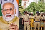 பிரதமர் மோடி வருகை... 5 அடுக்கு போலீஸ் பாதுகாப்பு..!