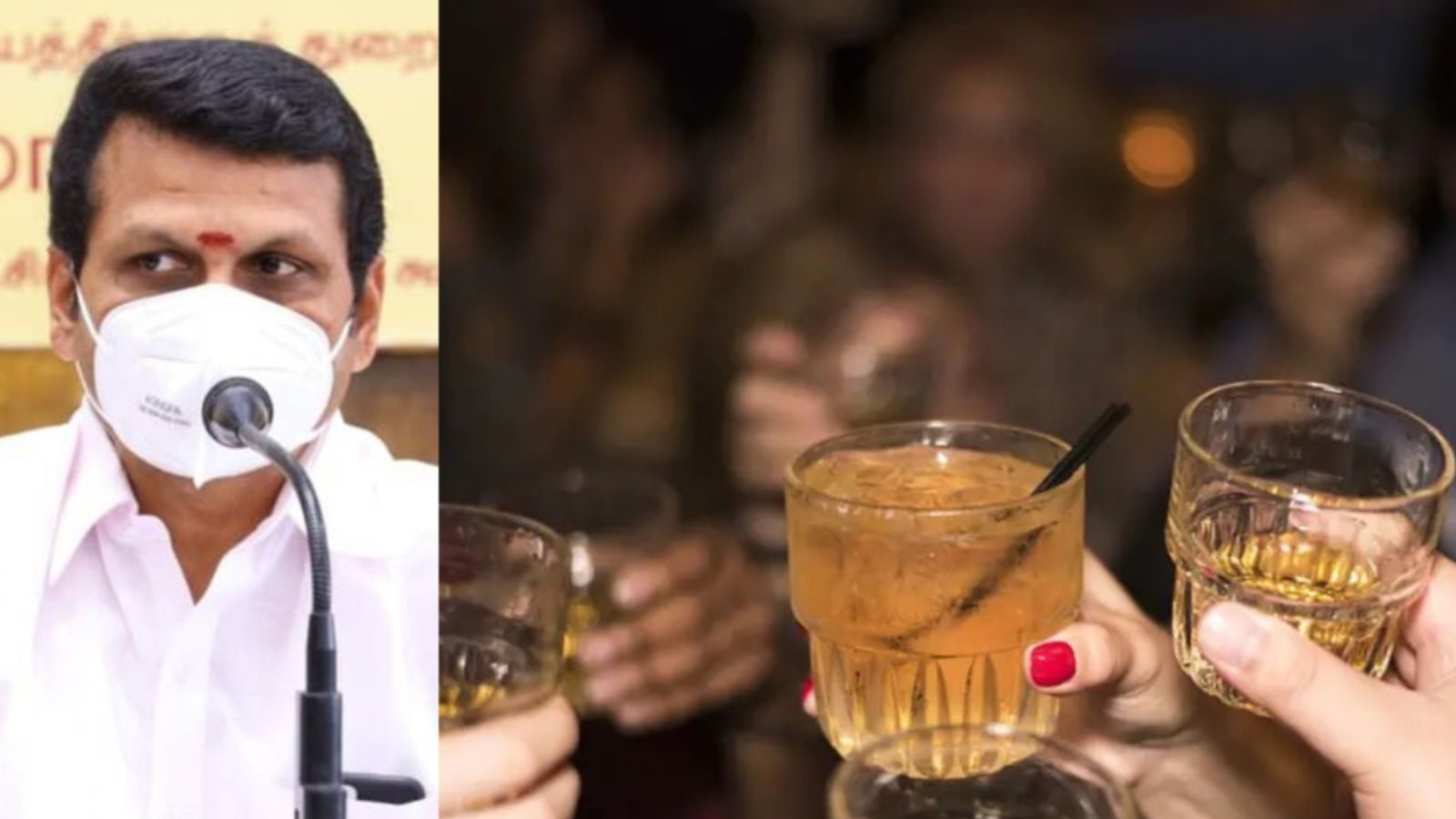 திருமண மண்டபத்தில் மதுபானத்துக்கு அனுமதி இல்லை... அமைச்சர் செந்தில் பாலாஜி விளக்கம்