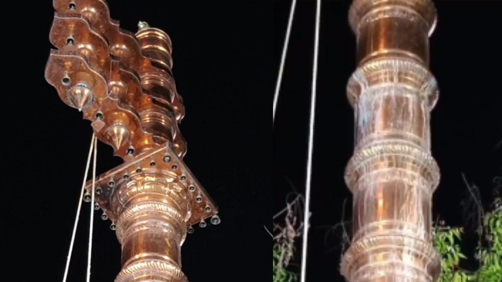 தேனியில் கொடிமரத்தில் இருந்து பால் வடிந்த அதிசயம்.. பக்தர்கள் பரவசம்!