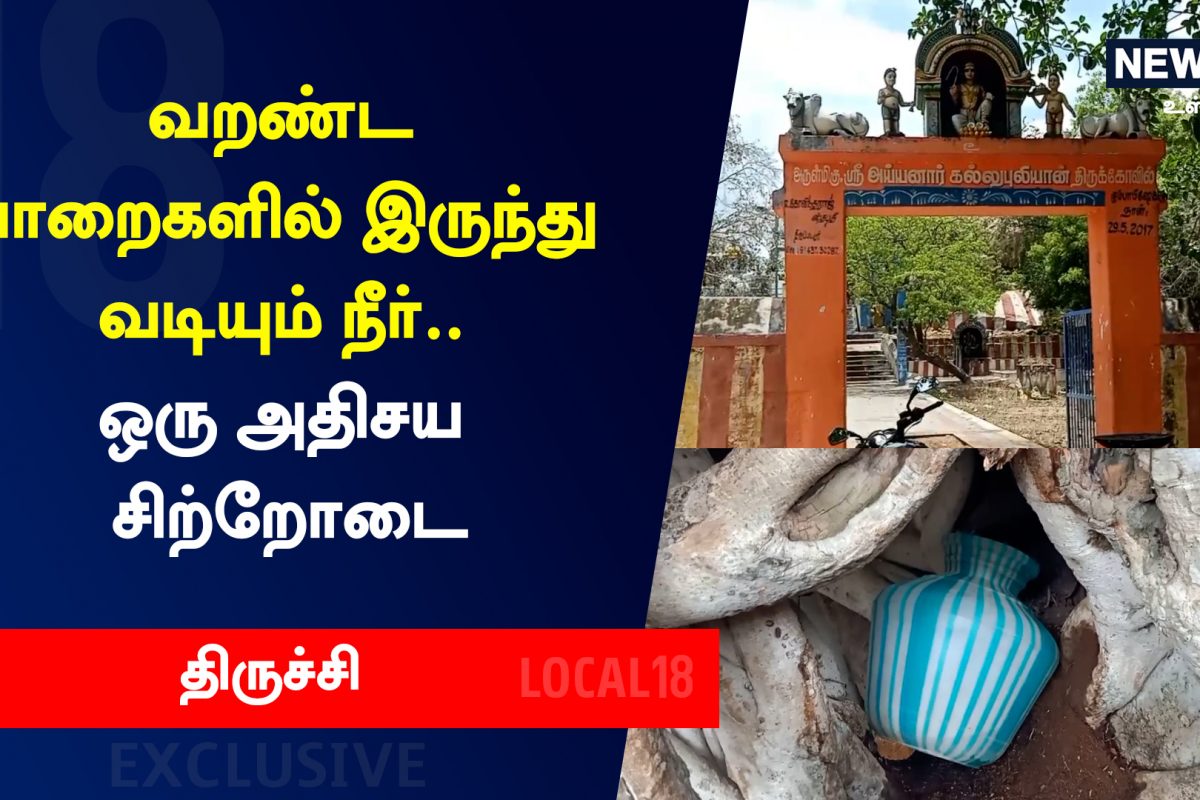 திருச்சியில் ஒரு அதிசய சிற்றோடை.. எங்கு இருக்கு தெரியுமா?