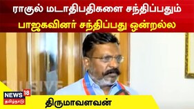 இந்து மத நம்பிக்கையைப் பயன்படுத்தி பாஜக அரசியல் ஆதாயங்களைத் தேடுகிறது - தொல். திருமாவளவன்