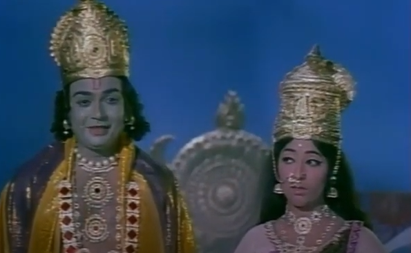 பார்வதியின் தவறில் சரஸ்வதியும், லட்சுமியும் பங்குதாரர்கள் என்பதால் அவர்கள் இரு புண்ணிய நதிகளாக பூமியில் - அதாவது இந்தியாவில் பாய வேண்டும். பார்வதி பூமியில் மன்னரின் மகளாக அவதரிக்க வேண்டும். சிவன் பார்வதியைப் போல் மனிதனாகப் பிறந்து, இளைஞனான பின் பார்வதியை தேவியை மணந்து கொள்வதுடன் சாபம் விமோசனம் பெறும்.