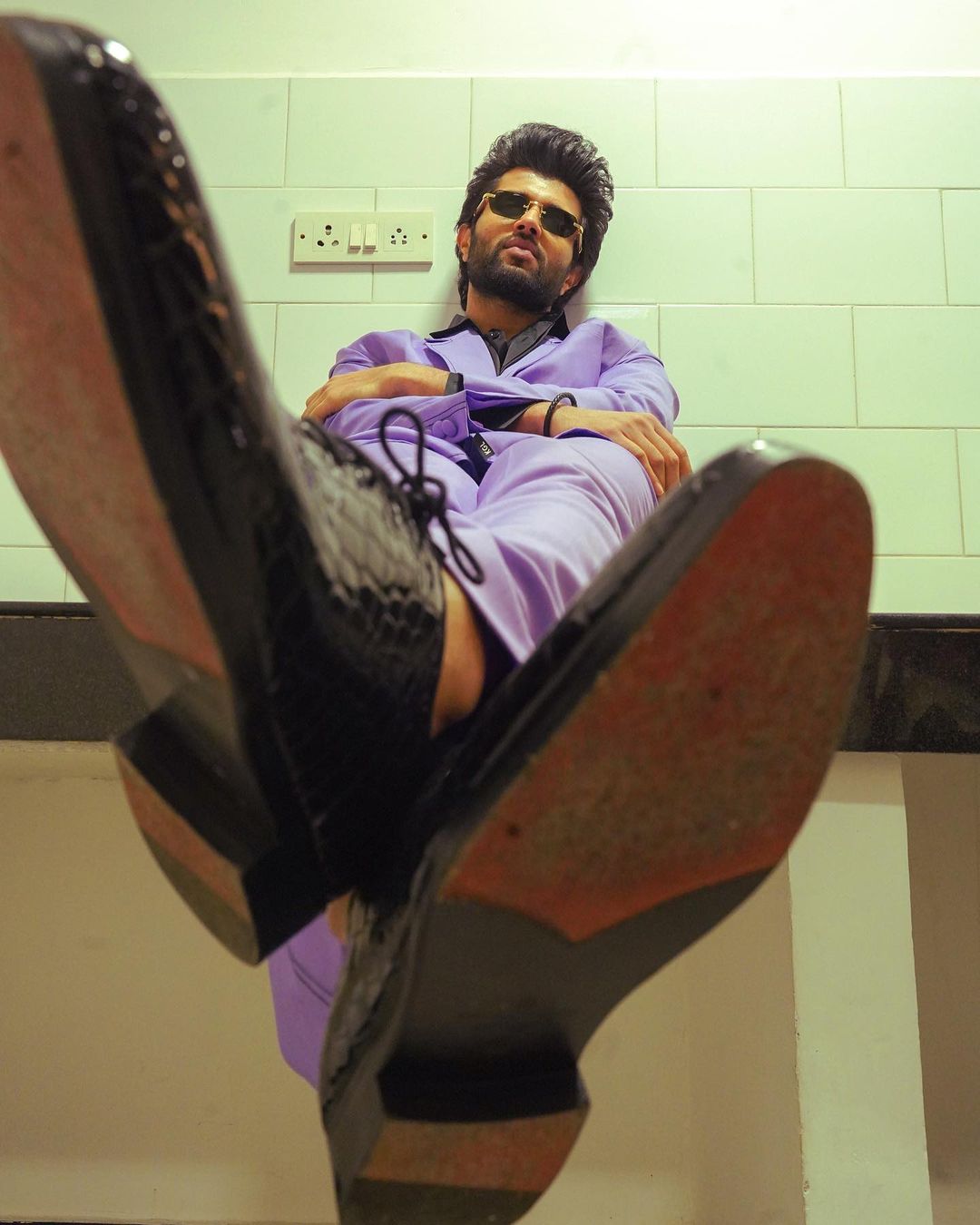  நடிகர் விஜய் தேவரகொண்டா. (படம்: இன்ஸ்டாகிராம்)