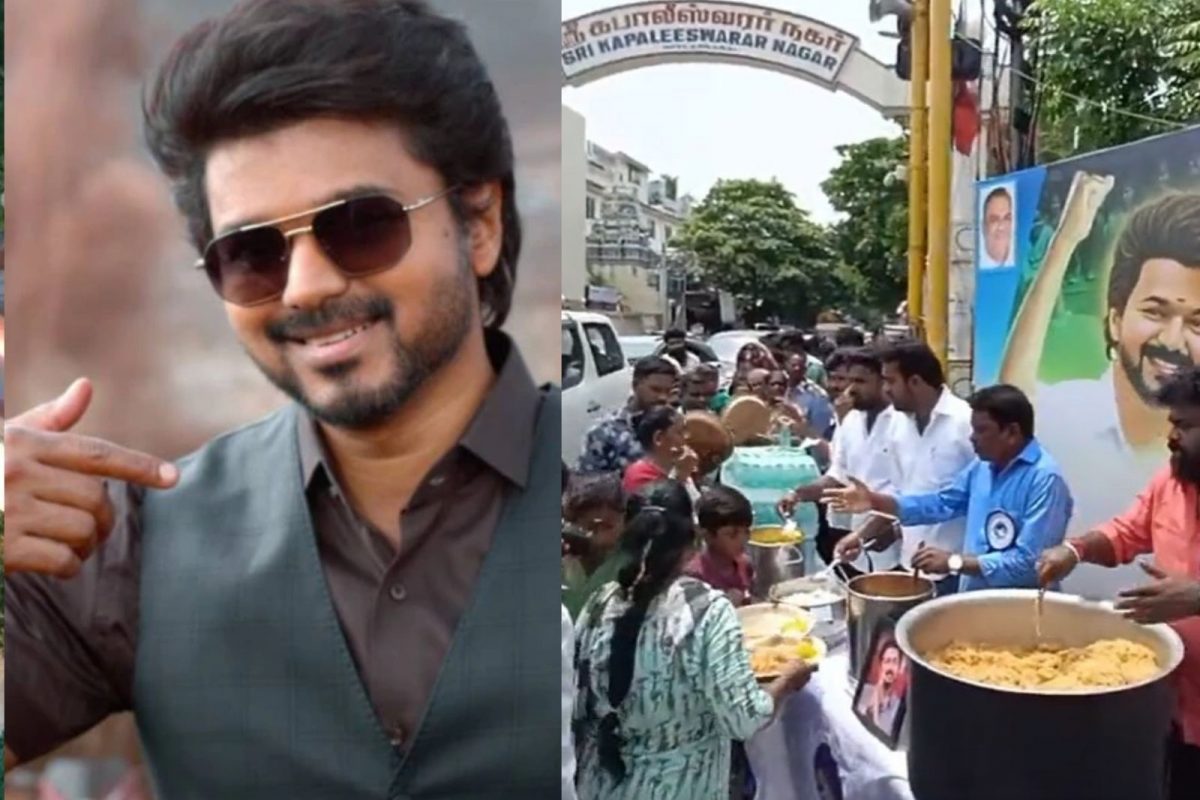 விஜய் மக்கள் இயக்கத்தின் மதிய உணவு திட்டம் - வீடியோ!