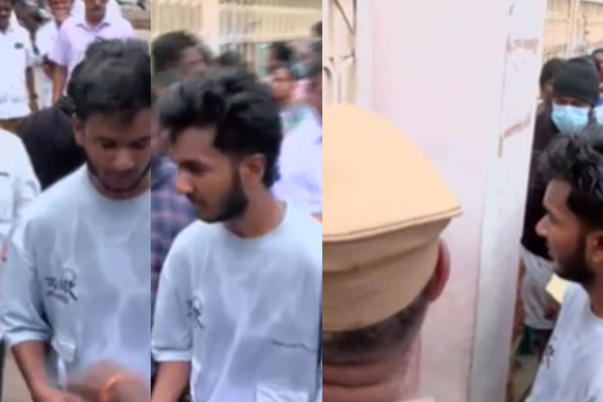கோவையில் நீட் தேர்வு எழுத 4 கி.மீ தூரம் ஓடி வந்த மாணவர்...