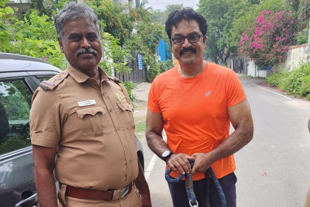 மோகனுடன் சரத்குமார்