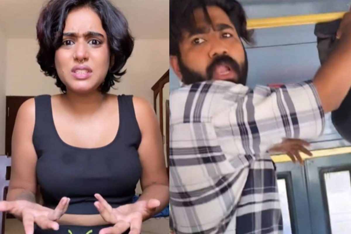 பேருந்தில் இளைஞர் சுய இன்பம் - போலீஸில் ஒப்படைத்த நடிகை