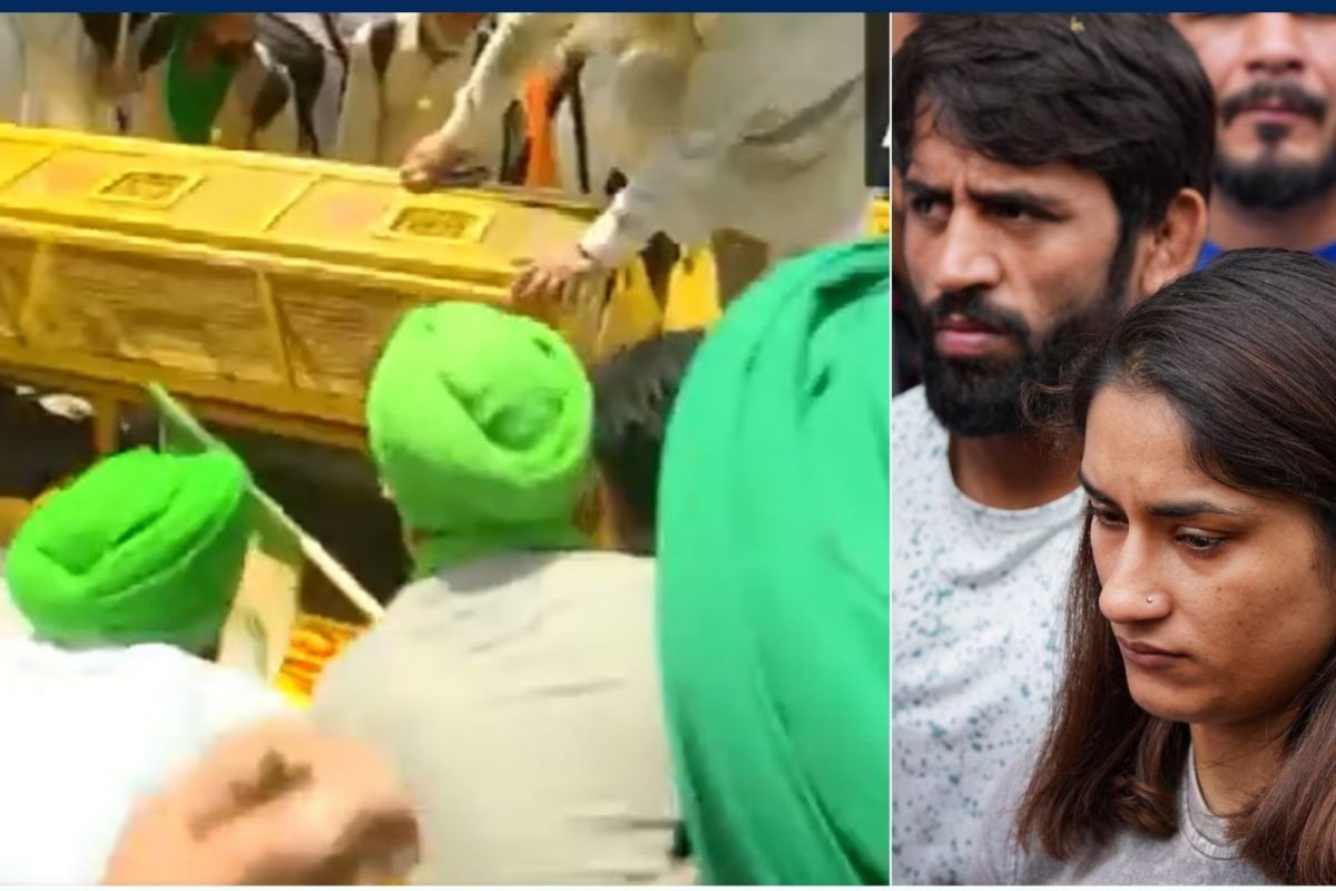 மல்யுத்த வீரர்களுக்கு விவசாயிகள் ஆதரவு 
