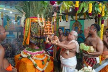 சங்கரன்கோவில் திரெளபதி அம்மன் கோயில் பூக்குழி திருவிழா கொடியேற்றத்துடன் தொடக்கம் (புகைப்படங்கள்)