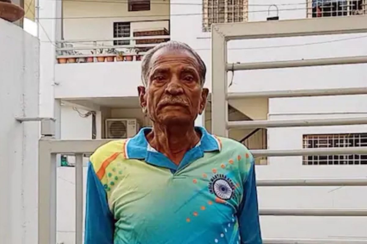 84 வயதான ஜன்ராவ் குஷால்ராவ் லோங்கர்