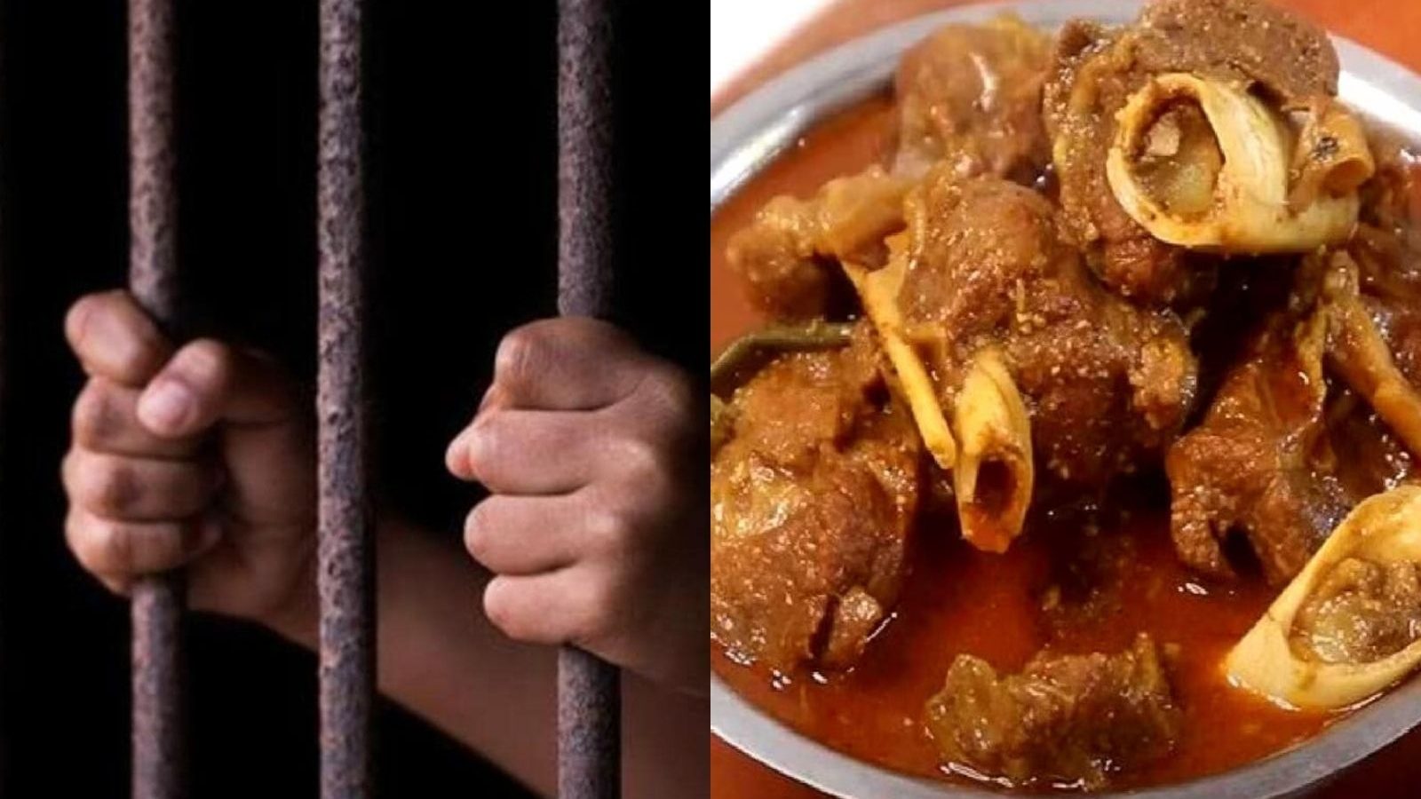 மட்டன் குழம்பு கேட்டு சிறையில் மல்லுக்கட்டிய கைதி... அதிகாரிகளை தாக்கி ரகளை...!