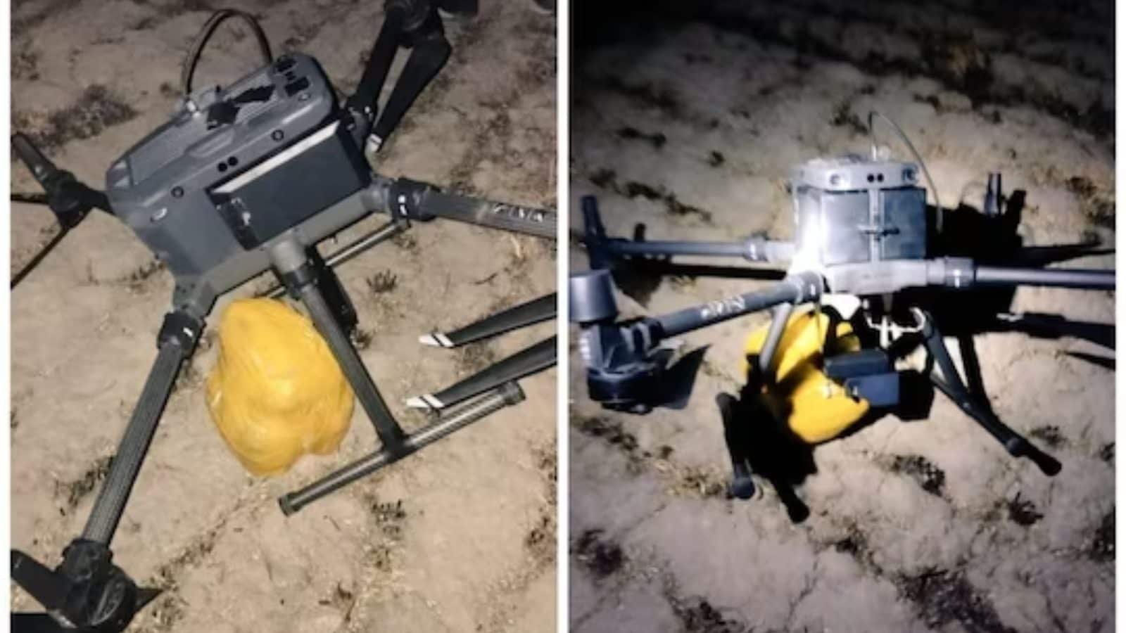 எல்லையில் போதைப்பொருளுடன் ஊடுருவிய பாகிஸ்தான் ட்ரோன்... சுட்டு வீழ்த்திய ராணுவம்- 3 கிலோ ஹெராயின் பறிமுதல்