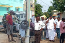 வீட்டுக்குள் புகுந்த கழிவுநீரை வெளியேற்ற உத்தரவிட்ட சங்கரன்கோவில் எம்.எல்.ஏ.. மகிழ்ச்சியில் மக்கள்!