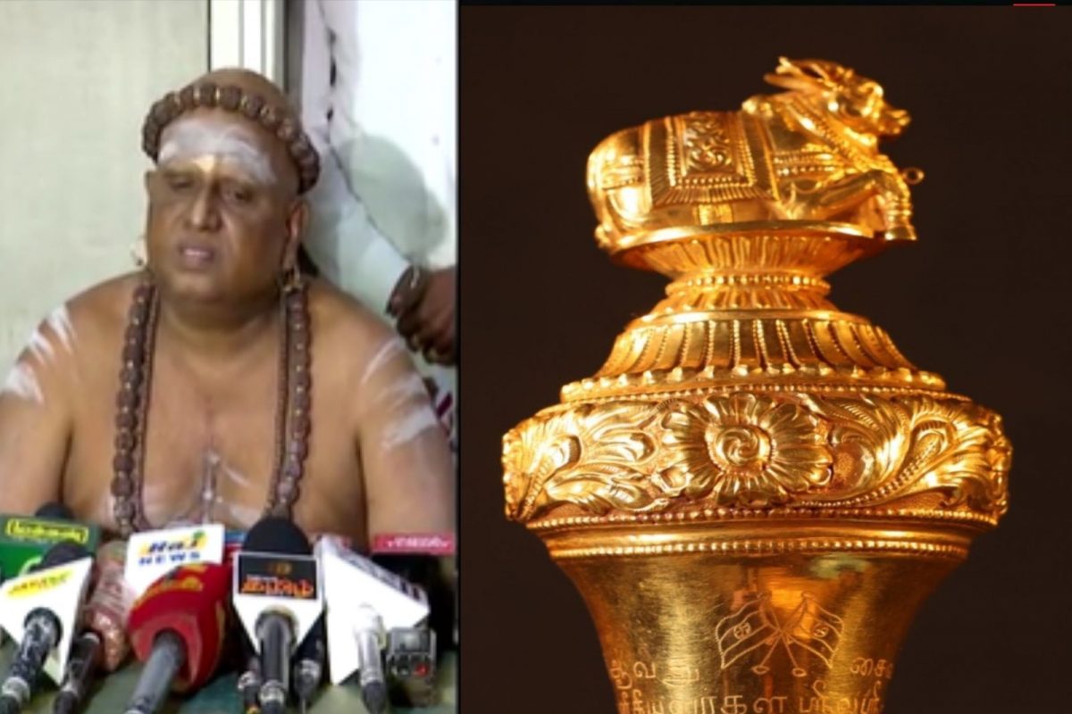 செங்கோல் குறித்து சிலர் பொய்யான செய்தி- ஆதினம் வருத்தம்