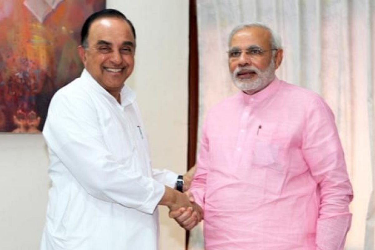 ”மோடியை பிரதமர் வேட்பாளராக நிறுத்தினால் பாஜக வீழும்”- சுப்ரமணியன் சாமி
