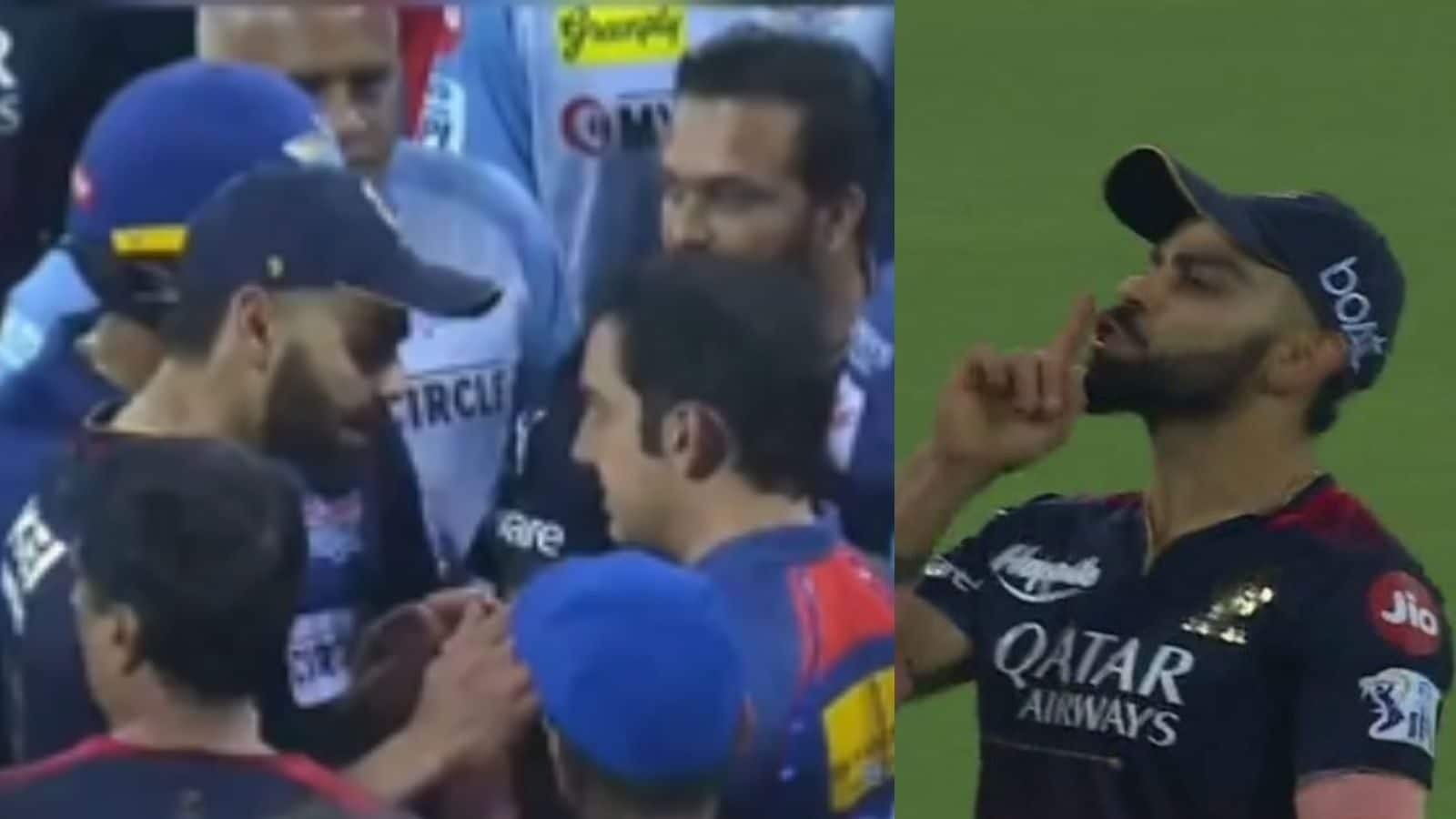 மைதானத்தில் முட்டிக்கொண்ட கோலி- கம்பீர்... அதிரடி நடவடிக்கை எடுத்த ஐபிஎல் நிர்வாகம்