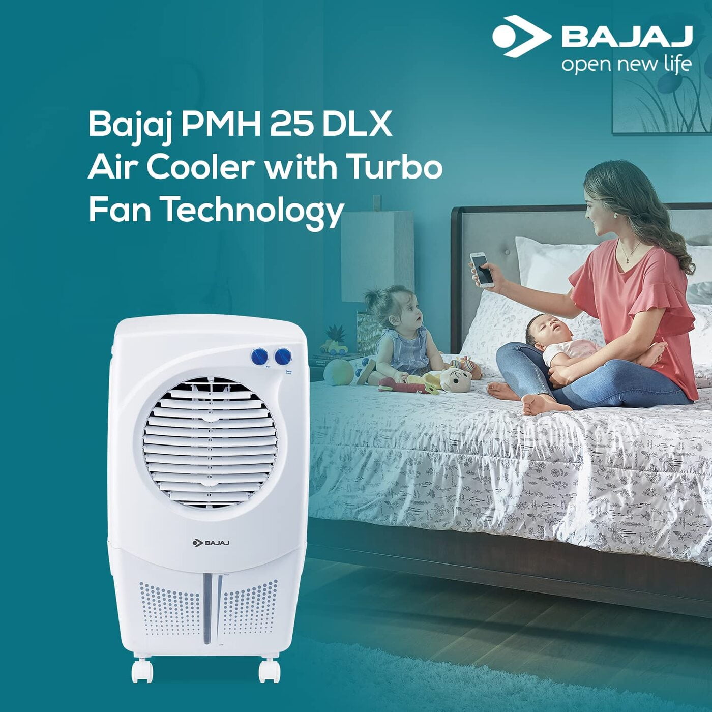  Bajaj PMH 25 DLX 24L Personal Air Cooler : பஜாஜின் நம்பிக்கையுடன் வரும் இந்த குளிரூட்டியின் விலை ரூ. 4299 மட்டுமே. இதை நீங்கள் அமேசானில் இருந்து வாங்கலாம். இதன் தொட்டி 24 லிட்டர் கொள்ளளவு உடையது. இது 18 அடி வரை காற்றை வீசக்கூடியது. கீழே சக்கரங்களும் உள்ளன. இது ஓவர்ஃப்ளோ இண்டிகேட்டருடன் வருகிறது.
