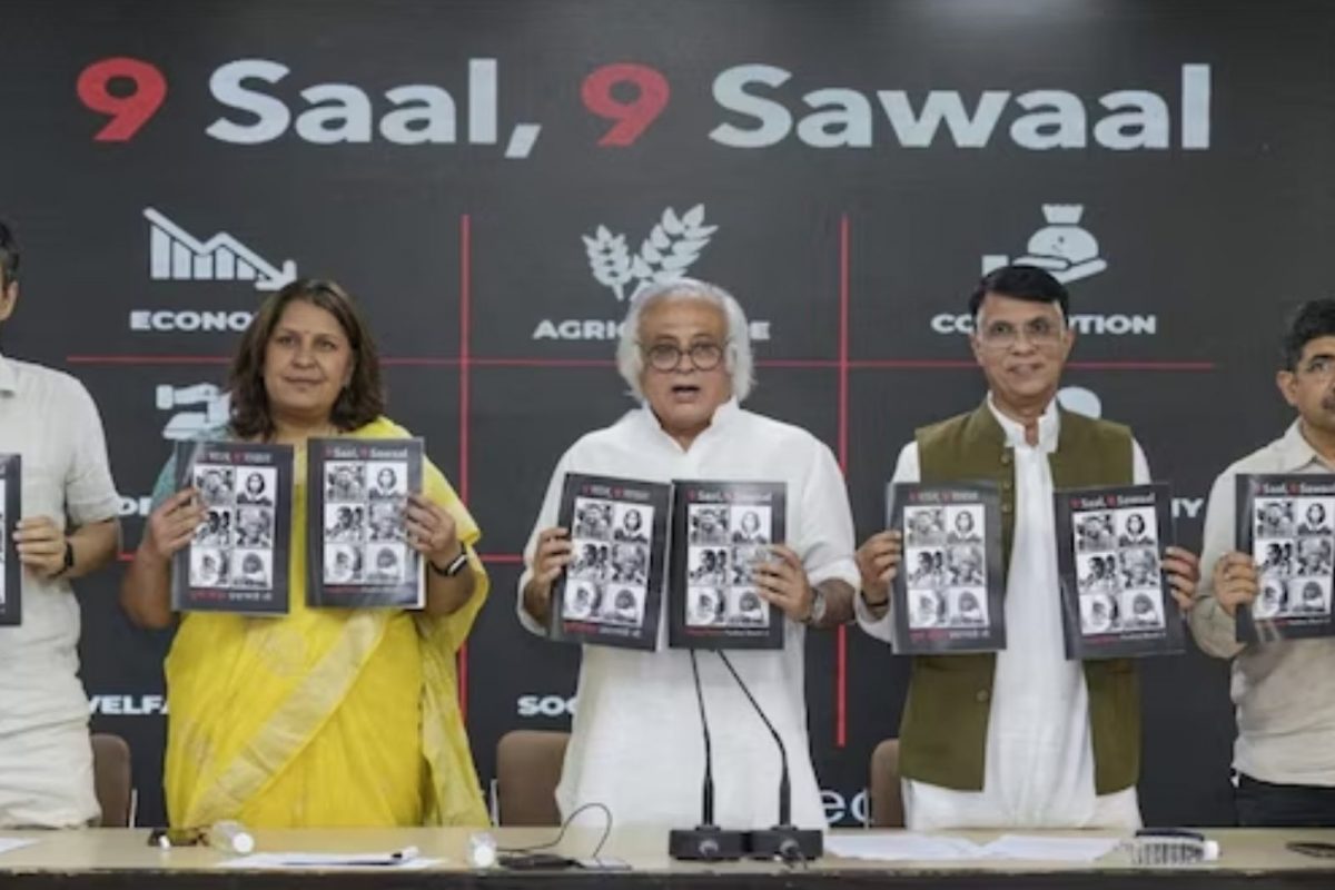 பிரதமரிடம் 9 விவகாரங்களை கையிலெடுத்து கேள்வி எழுப்பிய காங்கிரஸ்