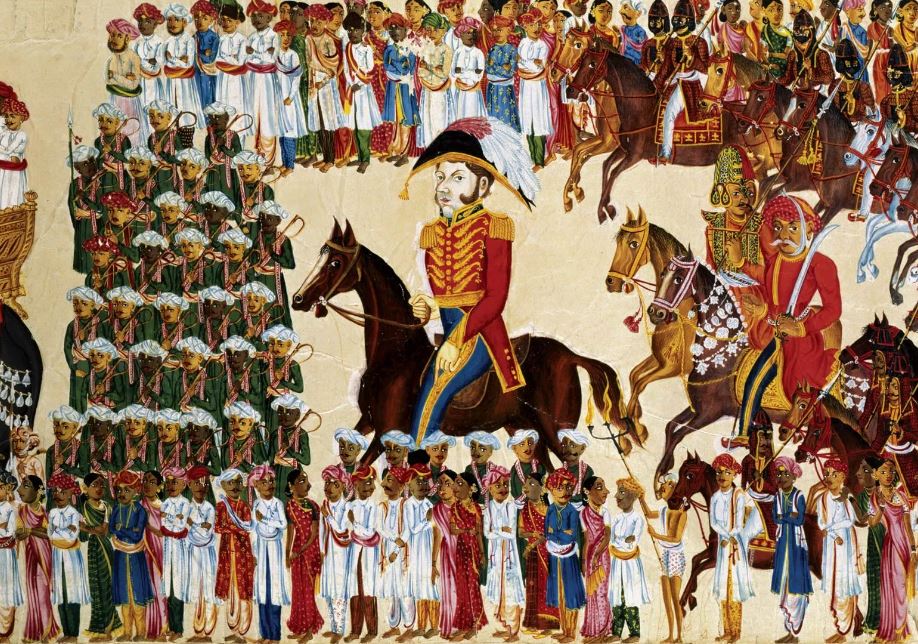  கிழக்கிந்திய கம்பெனியுடன் (East India Company) பிரிட்டிஷ்காரர்கள் இந்தியாவிற்குள் நுழைந்தனர். இந்த நிறுவனம் 1600 ஆம் ஆண்டில் ராணி எலிசபெத்தின் அரச சாசனத்தின் மூலம் நிறுவப்பட்டது. 1607 ஆம் ஆண்டில், அவரது நிறுவனத்தின் ஹெக்டர் கப்பல் ஒன்று 16000 கிலோமீட்டர்களுக்கு மேல் பயணம் செய்து இந்தியா வந்தடைந்தது. இங்கிலாந்தில் இருந்து நேரடியாக இந்தியா வந்த முதல் ஆங்கிலேயர் கப்பல் இதுவாகும். இதன் பிறகு அந்த நிறுவனம் இங்கிருந்து வர்த்தகத்தை தொடங்கியது.