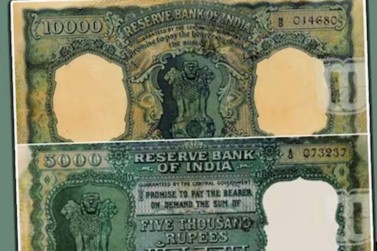10,000 - 5,000 ரூபாய் நோட்டு