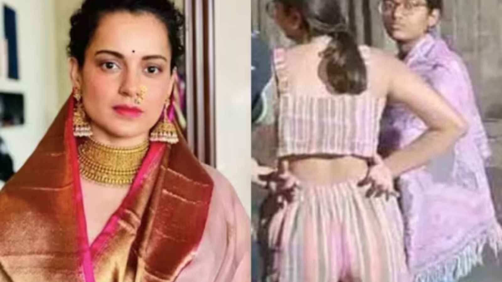 கோயிலுக்கு நைட்கிளப் மாதிரி அரைகுறை ஆடையுடன் வருவதா? - கொதித்தெழுந்த கங்கனா!