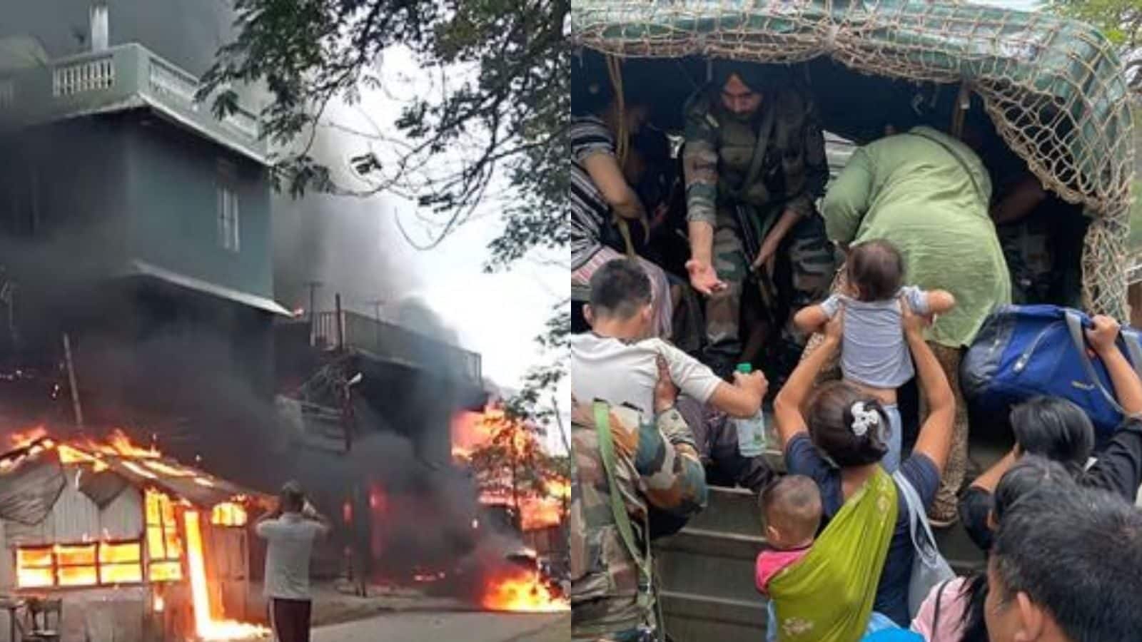 மணிப்பூர் வன்முறை : 1,700 வீடுகள் தீயிட்டு எரிப்பு, 60 பேர் உயிரிழப்பு..